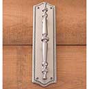 Brass Accents [A06-P0251-619] Solid Brass Door Pull Plate - Trafalgar - Satin Nickel Finish - 2 3/4" W x 11" L