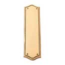 Brass Accents [A06-P0250-605] Solid Brass Door Push Plate - Trafalgar - Polished Brass Finish - 2 3/4" W x 11" L