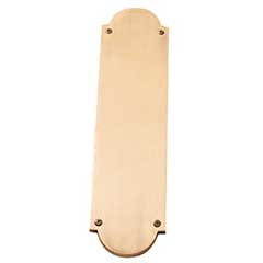 Brass Accents [A07-P0240-609] Solid Brass Door Push Plate - Palladian - Antique Brass Finish - 3&quot; W x 12&quot; L