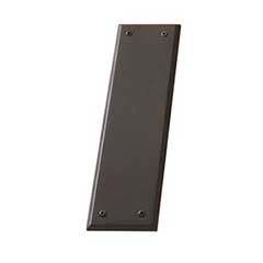 Brass Accents [A07-P5400-613VB] Solid Brass Door Push Plate - Quaker - Venetian Bronze Finish - 2 3/4" W x 10" L