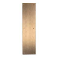 Brass Accents [A02-P7400-609] Solid Brass Door Push Plate - Antique Brass Finish - 4&quot; W x 16&quot; L