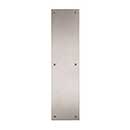 Brass Accents [A02-P7400-630] Stainless Steel Door Push Plate - Satin Finish - 4&quot; W x 16&quot; L