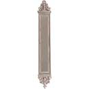 Brass Accents [A04-P5240-619] Solid Brass Door Push Plate - Apollo - Satin Nickel Finish - 3 5/8" W x 25 1/2" L