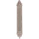 Brass Accents [A04-P5240-619] Solid Brass Door Push Plate - Apollo - Satin Nickel Finish - 3 5/8&quot; W x 25 1/2&quot; L