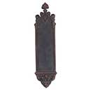 Brass Accents [A04-P5600-613VB] Solid Brass Door Push Plate - Gothic - Venetian Bronze Finish - 3 3/8" W x 16" L