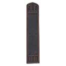 Brass Accents [A04-P5840-613VB] Solid Brass Door Push Plate - Oxford - Venetian Bronze Finish - 3 3/8" W x 18" L