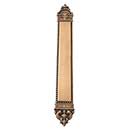 Brass Accents [A04-P6600-609] Solid Brass Door Push Plate - L'Enfant - Antique Brass Finish - 3" W x 23 3/8" L