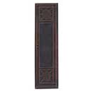 Brass Accents [A04-P7200-613VB] Solid Brass Door Push Plate - Nantucket - Venetian Bronze Finish - 3 3/4" W x 13 7/8" L