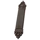 Brass Accents [A04-P8600-613VB] Solid Brass Door Push Plate - L'Enfant - Venetian Bronze Finish - 3" W x 16 1/2" L