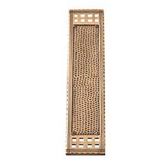 Brass Accents [A05-P5350-609] Solid Brass Door Push Plate - Arts &amp; Crafts - Antique Brass Finish - 2 7/8&quot; W x 11 1/4&quot; L