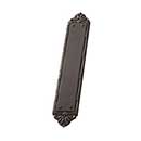 Brass Accents [A05-P7230-613VB] Solid Brass Door Push Plate - Ribbon & Reed - Venetian Bronze Finish - 2 1/2" W x 13 1/4" L