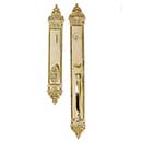 Brass Accents [D04-H660] Solid Brass Door Tubular Entry Set - L&#39;Enfant Series - Single Cylinder