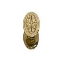 Brass Accents [D04-K028] Solid Brass Door Passage Set - Avalon Series - 1-11/16" W x 2-13/16" L Rosette