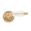 Brass Accents [D02-K286] Solid Brass Door Passage Set - Lafayette Series - 2 5/8" Dia. Rosette