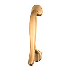 Brass Accents [C02-P7400-606] Solid Brass Door Pull Handle - Satin Brass Finish - 8 3/4&quot; L