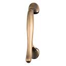 Brass Accents [C02-P7400-609] Solid Brass Door Pull Handle - Antimicrobial - Antique Brass Finish - 8 3/4" L
