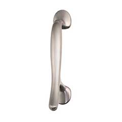 Brass Accents [C02-P7400-619] Solid Brass Door Pull Handle - Satin Nickel Finish - 8 3/4&quot; L