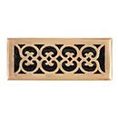 Brass Accents [A03-R4412-609] Cast Brass Decorative Floor Register Vent Cover - Scroll - Antique Brass Finish - 4" x 12"