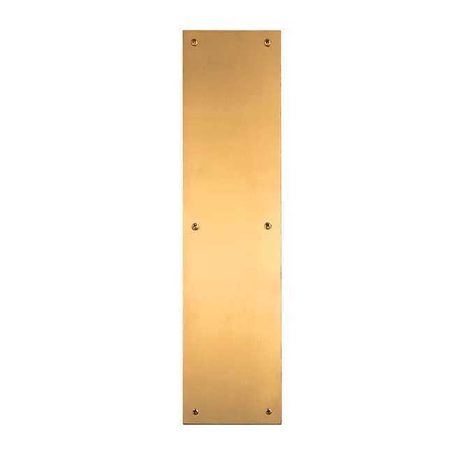 Brass Accents A02-P7400-606 Door Push Plate