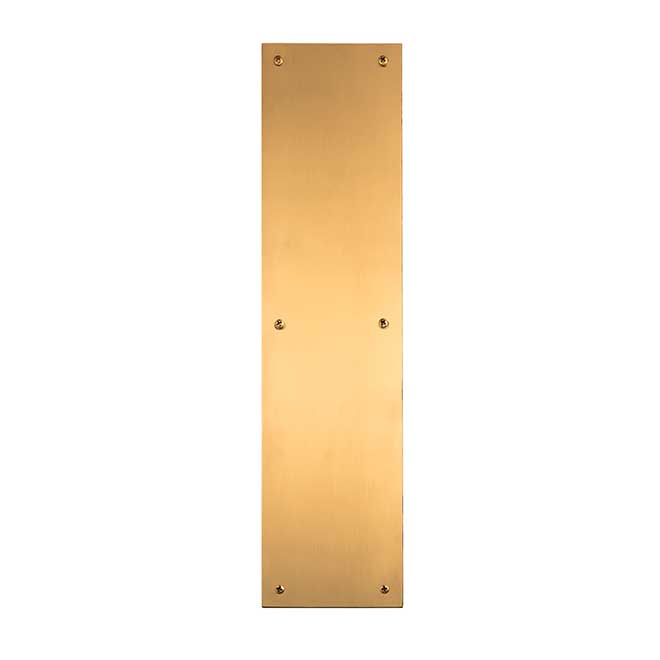 Brass Accents A02-P7400-606 Door Push Plate Brass Accents A02-P7400-606 Door Push Plate