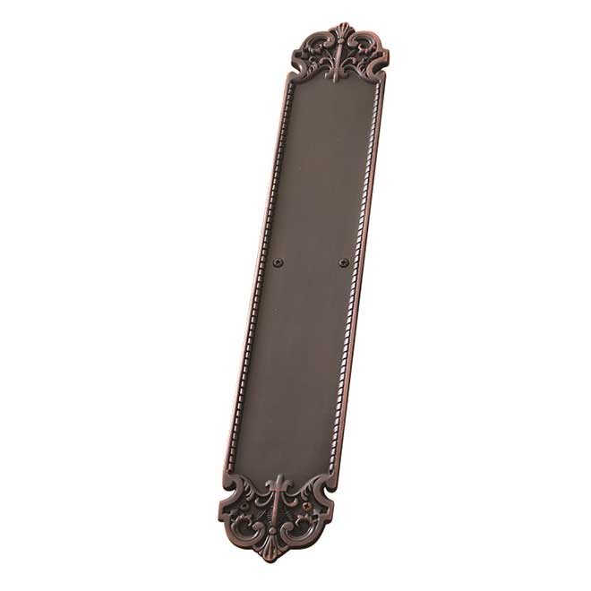 Brass Accents A04-P3220-613VB Door Push Plate