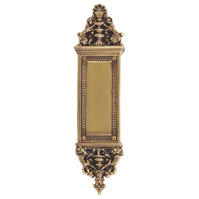 Brass Accents A04-P5220-610 Door Push Plate Brass Accents A04-P5220-610 Door Push Plate
