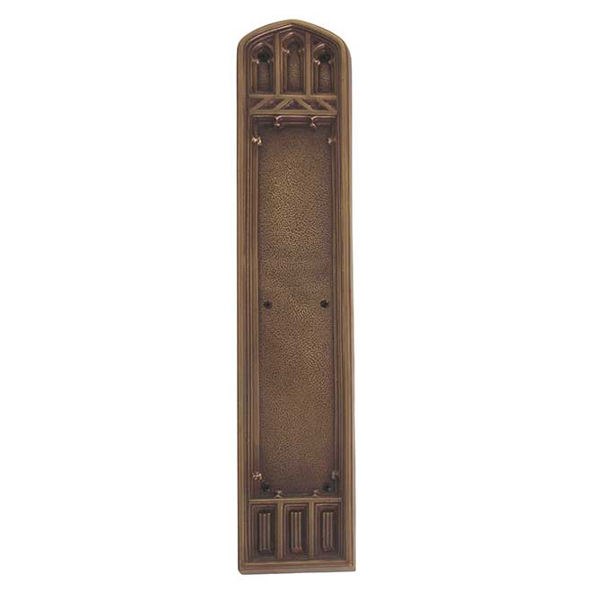 Brass Accents A04-P5840-486 Door Push Plate