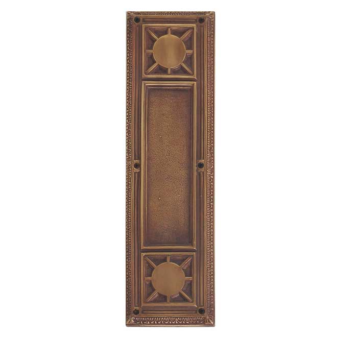 Brass Accents A04-P7200-486 Door Push Plate