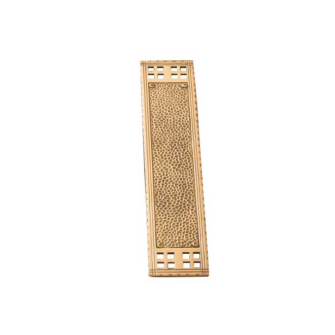 Brass Accents A05-P5350-605 Door Push Plate