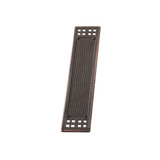 Brass Accents A05-P5350-613VB Door Push Plate