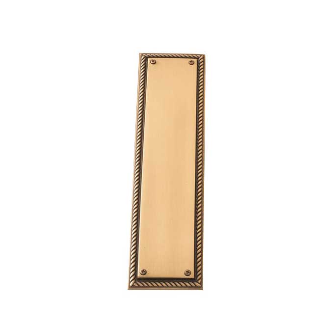 Brass Accents A06-P0240-609 Door Push Plate