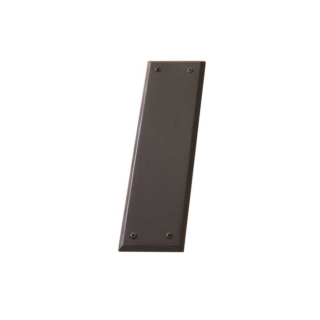 Brass Accents A07-P5400-613VB Door Push Plate