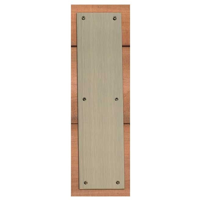 Brass Accents A07-P6320-609 Door Push Plate