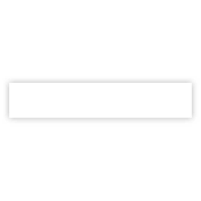 Brass Accents [A09P0630WTKPADH] Aluminum Door Kick Plate Adhesive Mount Gloss White Finish