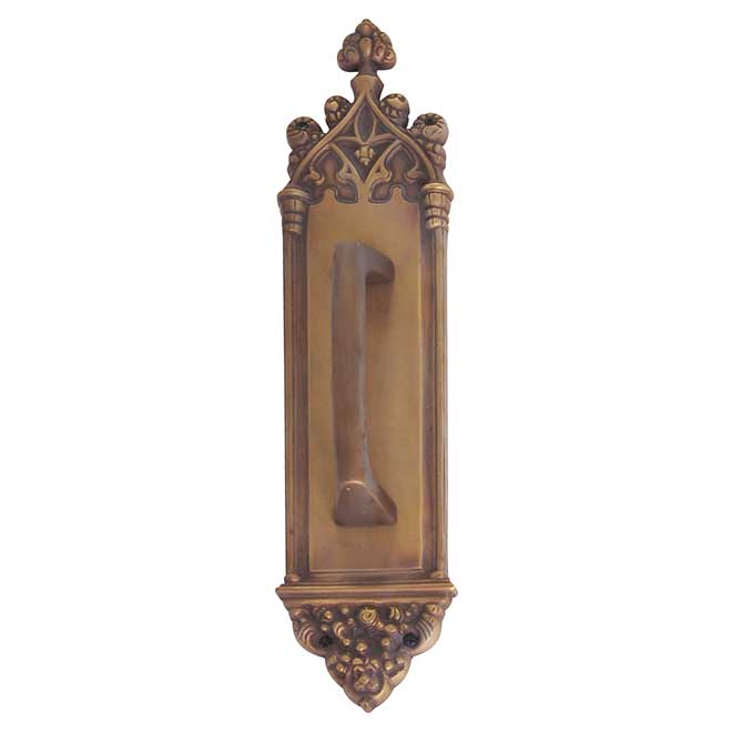 Brass Accents A04-P5601-MSS-486 Door Pull Plate