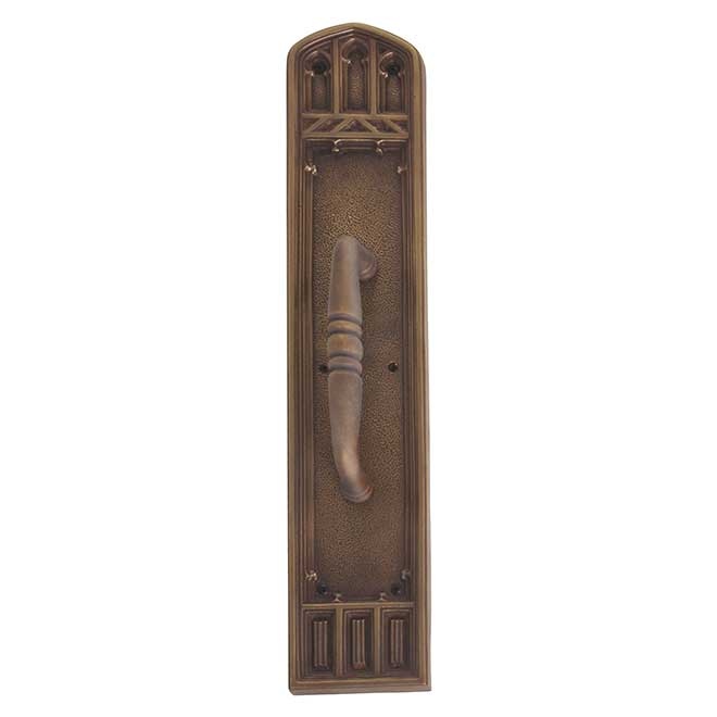 Brass Accents A04-P5841-CLN-486 Door Pull Plate