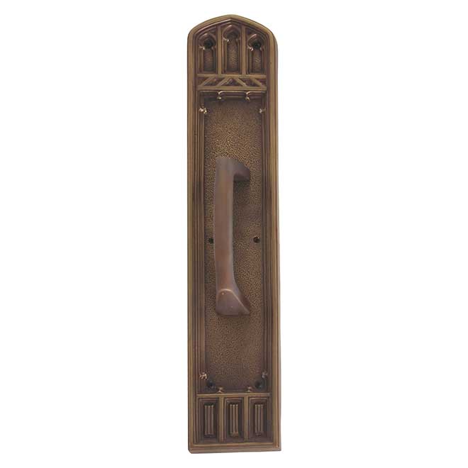Brass Accents A04-P5841-MSS-486 Door Pull Plate