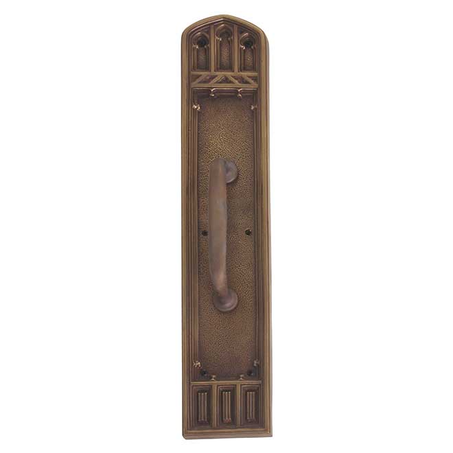 Brass Accents A04-P5841-RV5-486 Door Pull Plate