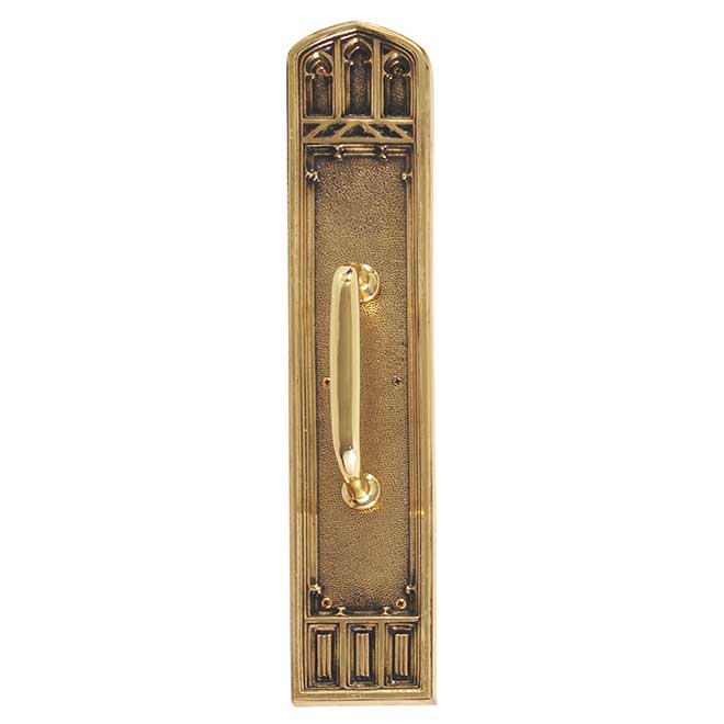 Brass Accents A04-P5841-RV5-610 Door Pull Plate