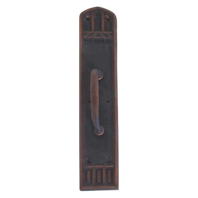 Brass Accents A04-P5841-RV5-613VB Door Pull Plate