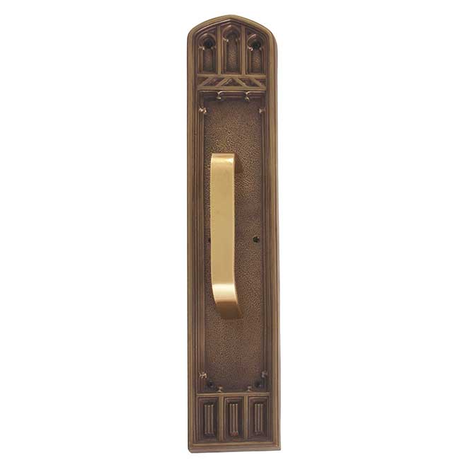 Brass Accents A04-P5841-TRD-486 Door Pull Plate
