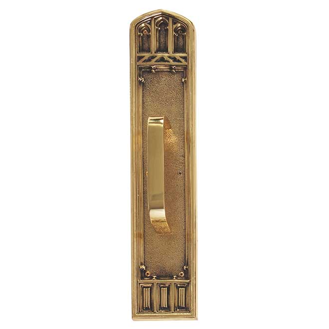 Brass Accents A04-P5841-TRD-610 Door Pull Plate