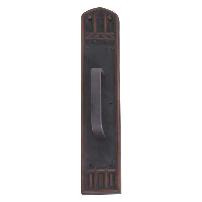 Brass Accents A04-P5841-TRD-613VB Door Pull Plate