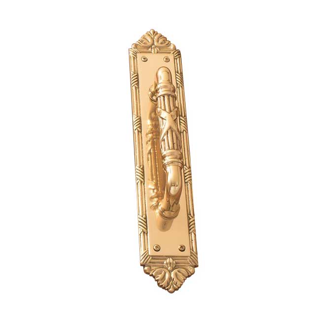 Brass Accents A05-P7231-605 Door Pull Plate