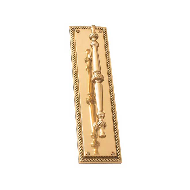 Brass Accents A06-P0241-605 Door Pull Plate