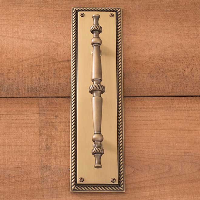 Brass Accents A06-P0241-609 Door Pull Plate