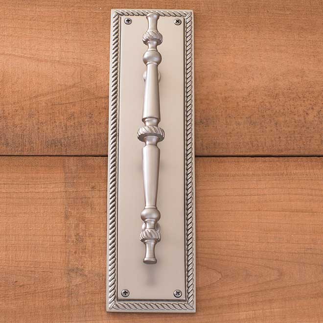 Brass Accents A06-P0241-619 Door Pull Plate