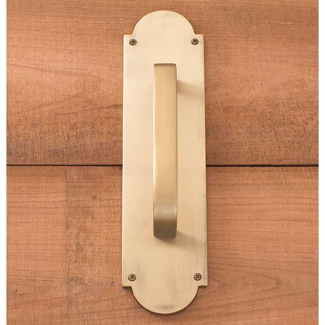 Brass Accents A07-P0241-609 Door Pull Plate
