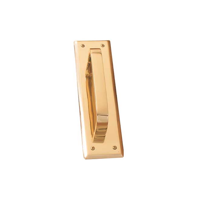Brass Accents A07-P5401-605 Door Pull Plate