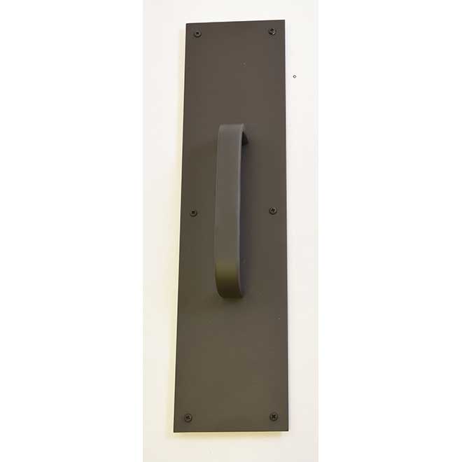 Brass Accents A07-P6321-613PC Door Pull Plate